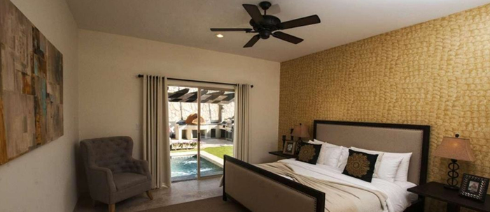 Mater bedroom with walk in closet